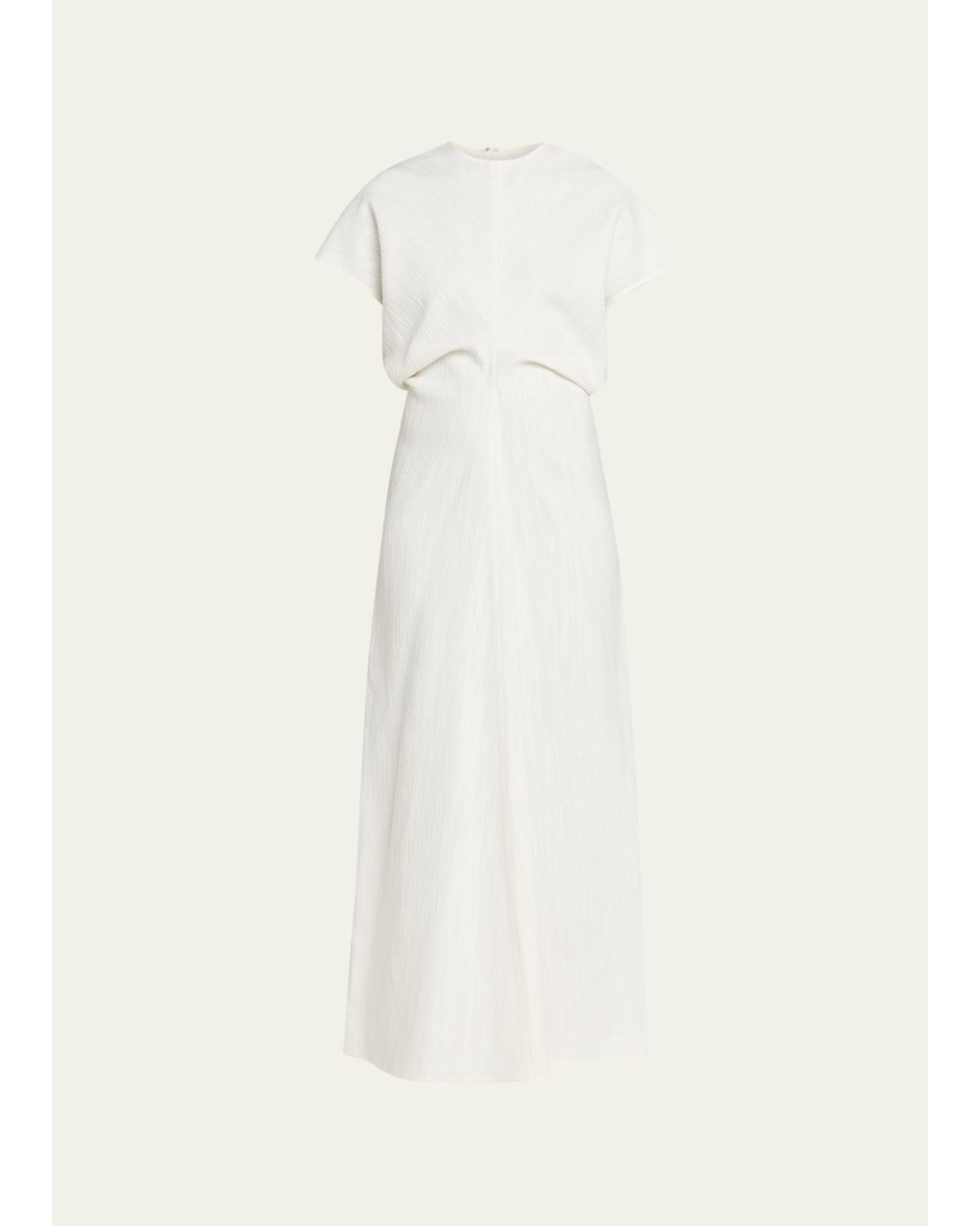 Slouch Waist Short Sleeve Dress