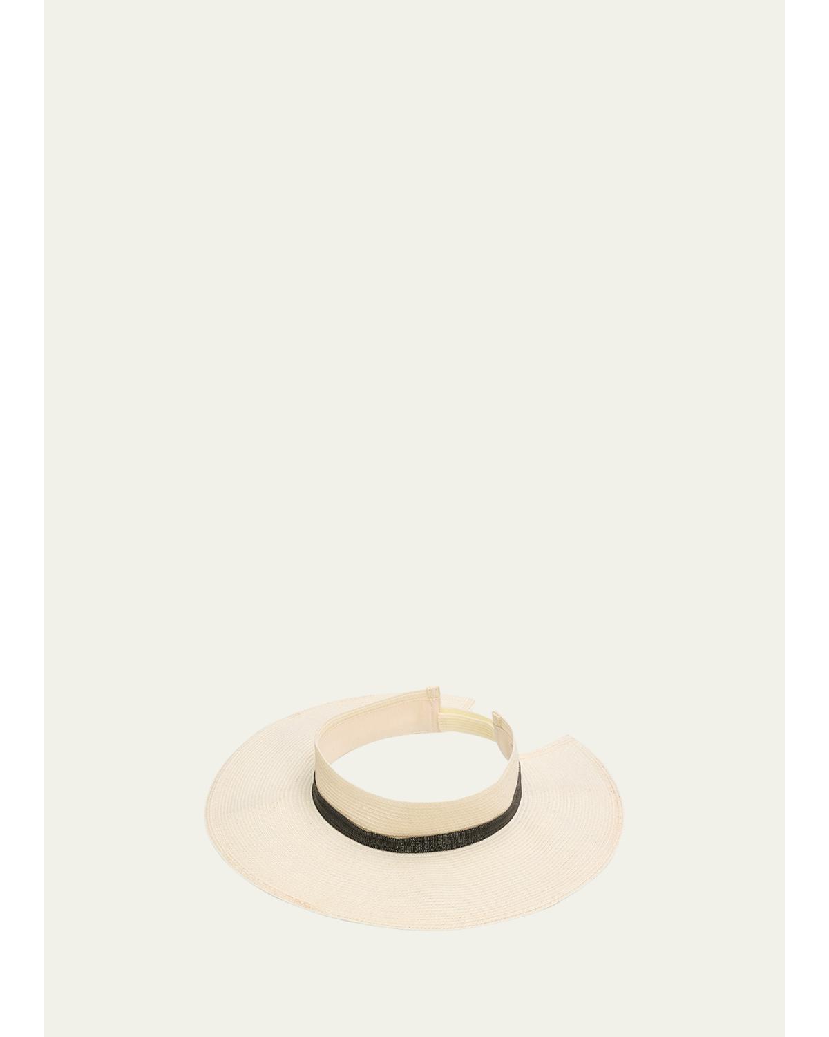 Hemp Visor with Monili Band