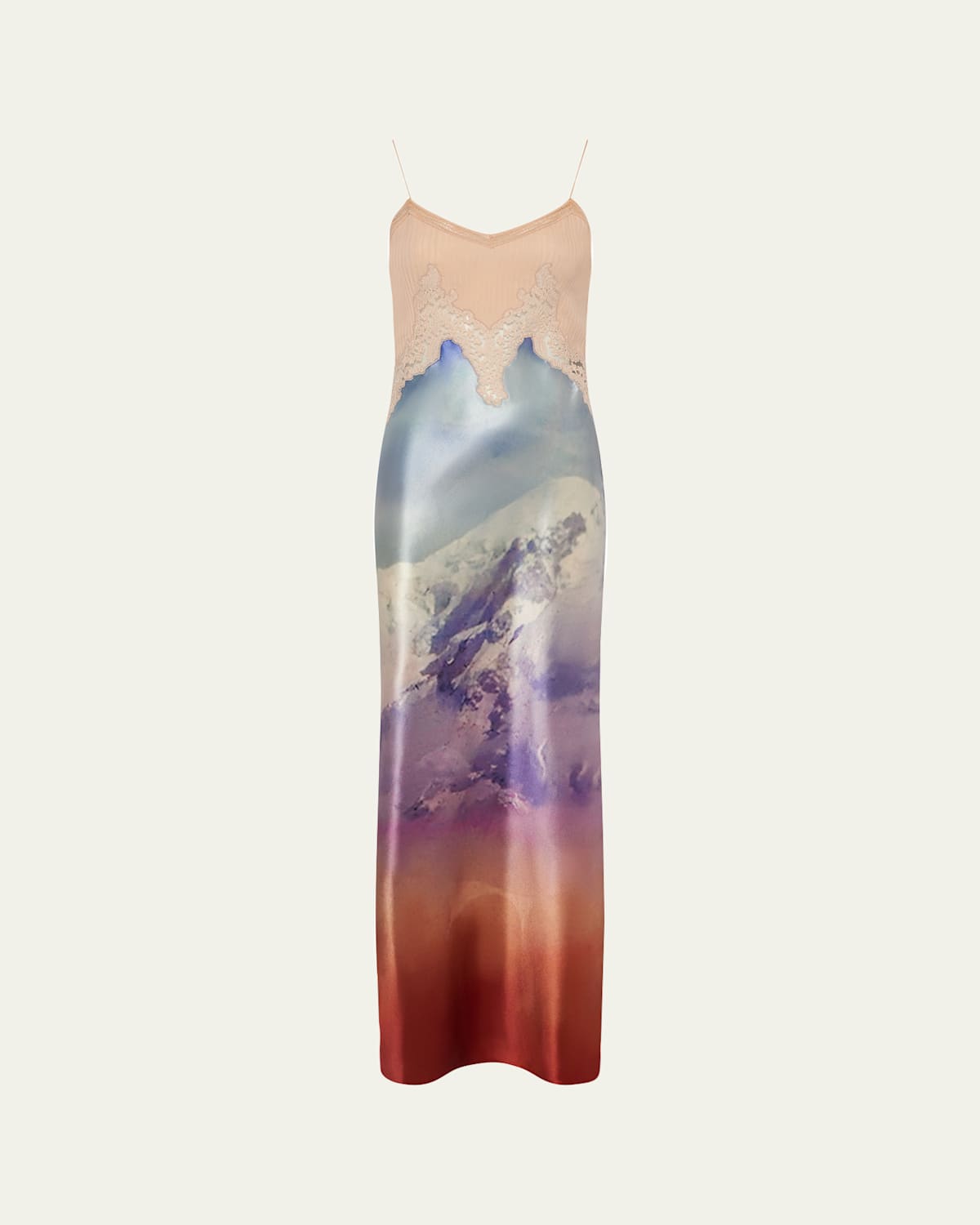 Gabriela Hearst x Paul Smith Adolphine Mixed-Media Slip Dress | Thumbnail 4 Gabriela Hearst x Paul Smith Adolphine Mixed-Media Slip Dress | Thumbnail 4