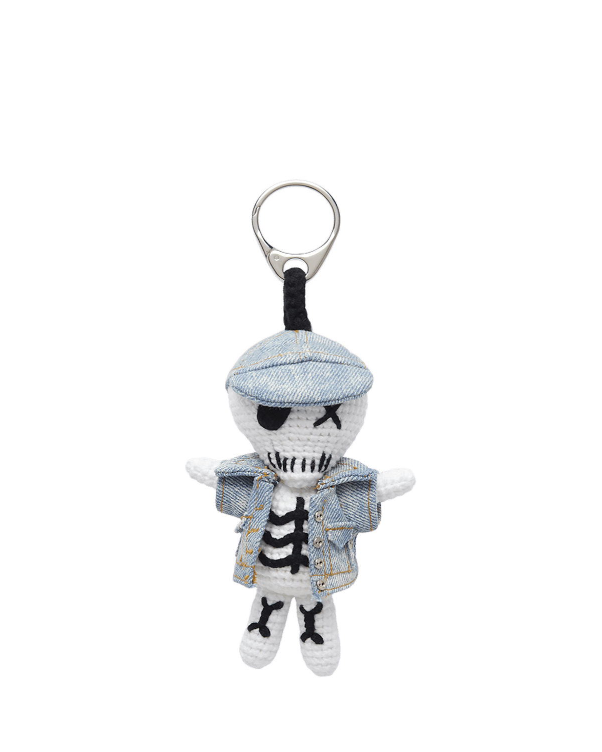 McQueen The Doll Denim Bag Charm | Thumbnail 2 McQueen The Doll Denim Bag Charm | Thumbnail 2