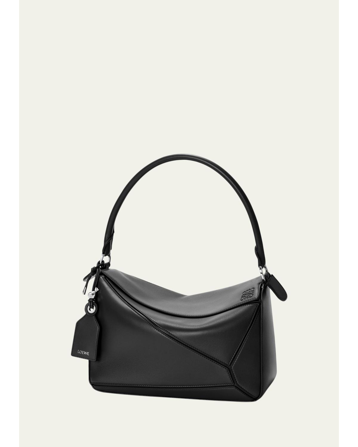 x Paula's Ibiza Puzzle Medium Leather Top-Handle Bag