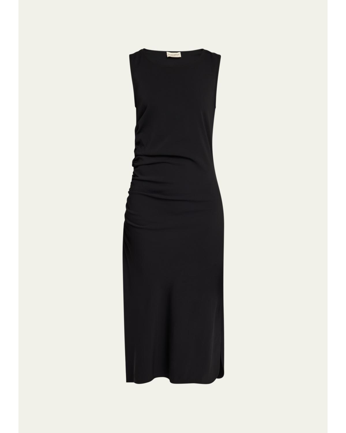 Inae Stretch Viscose Midi Dress