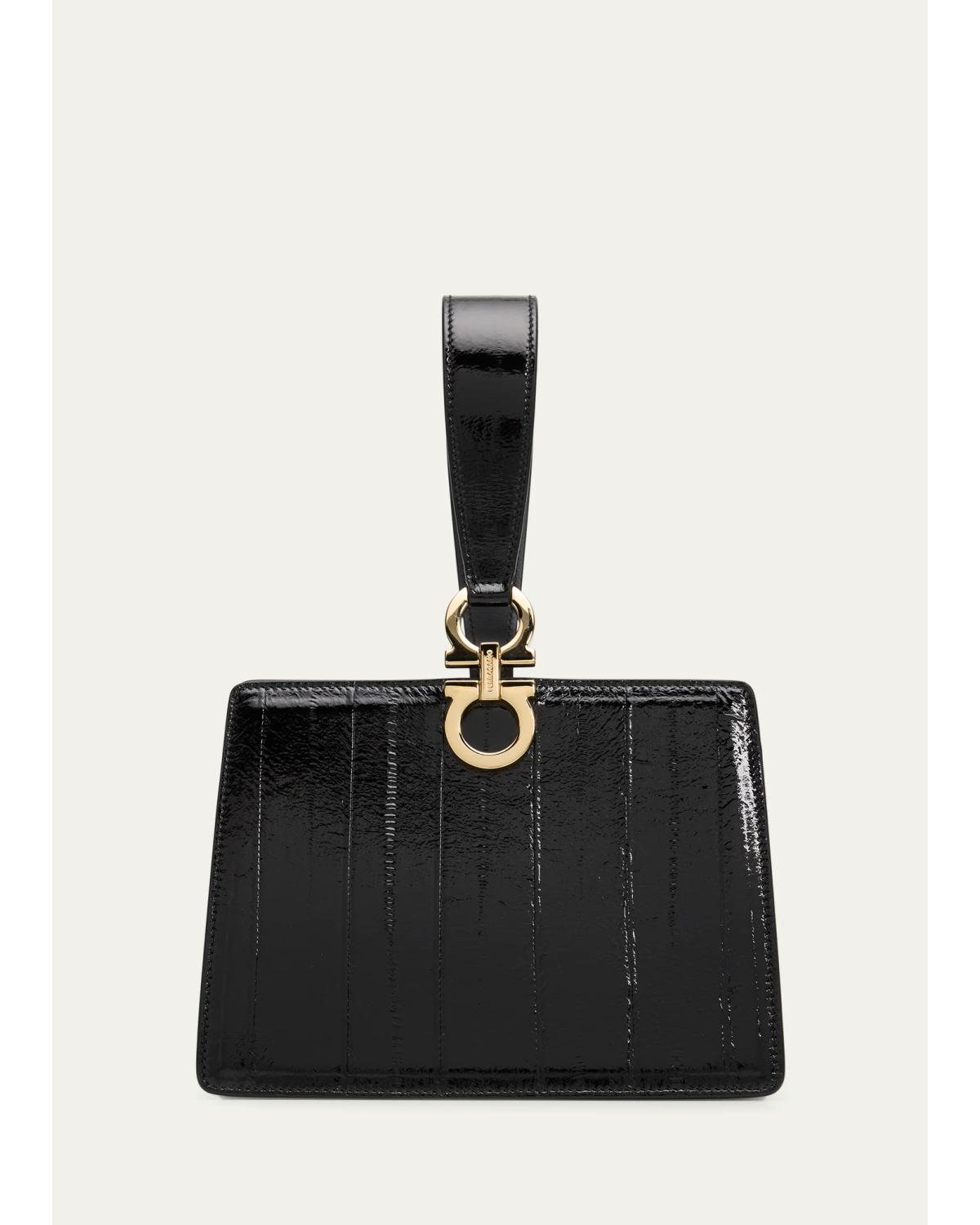 Mini Eel Leather Clutch