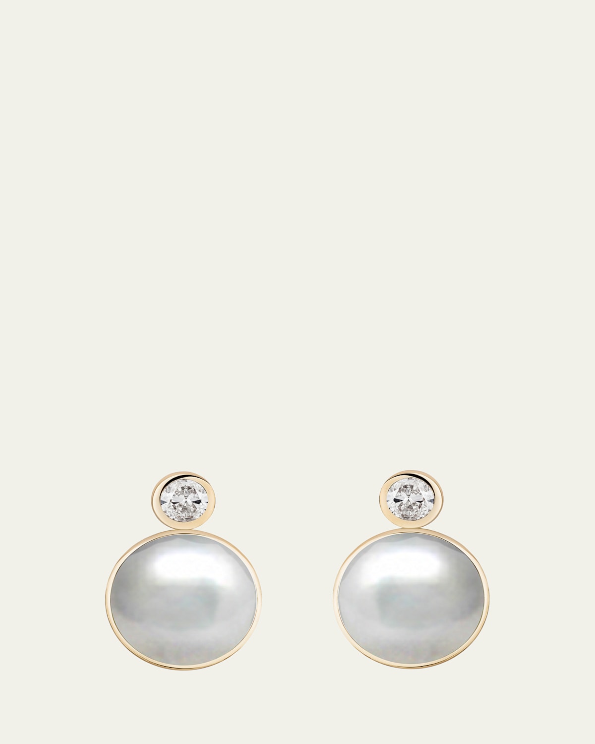 Mason and Books Siren Stud Earrings with Pearls | Thumbnail 4