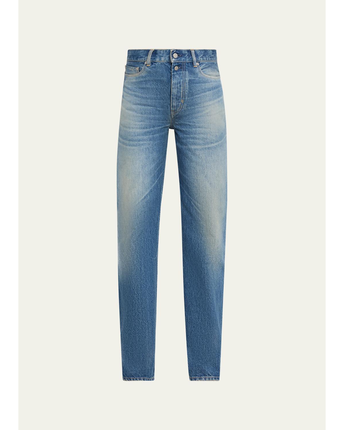 Tabetha High-Waisted Straight Jeans