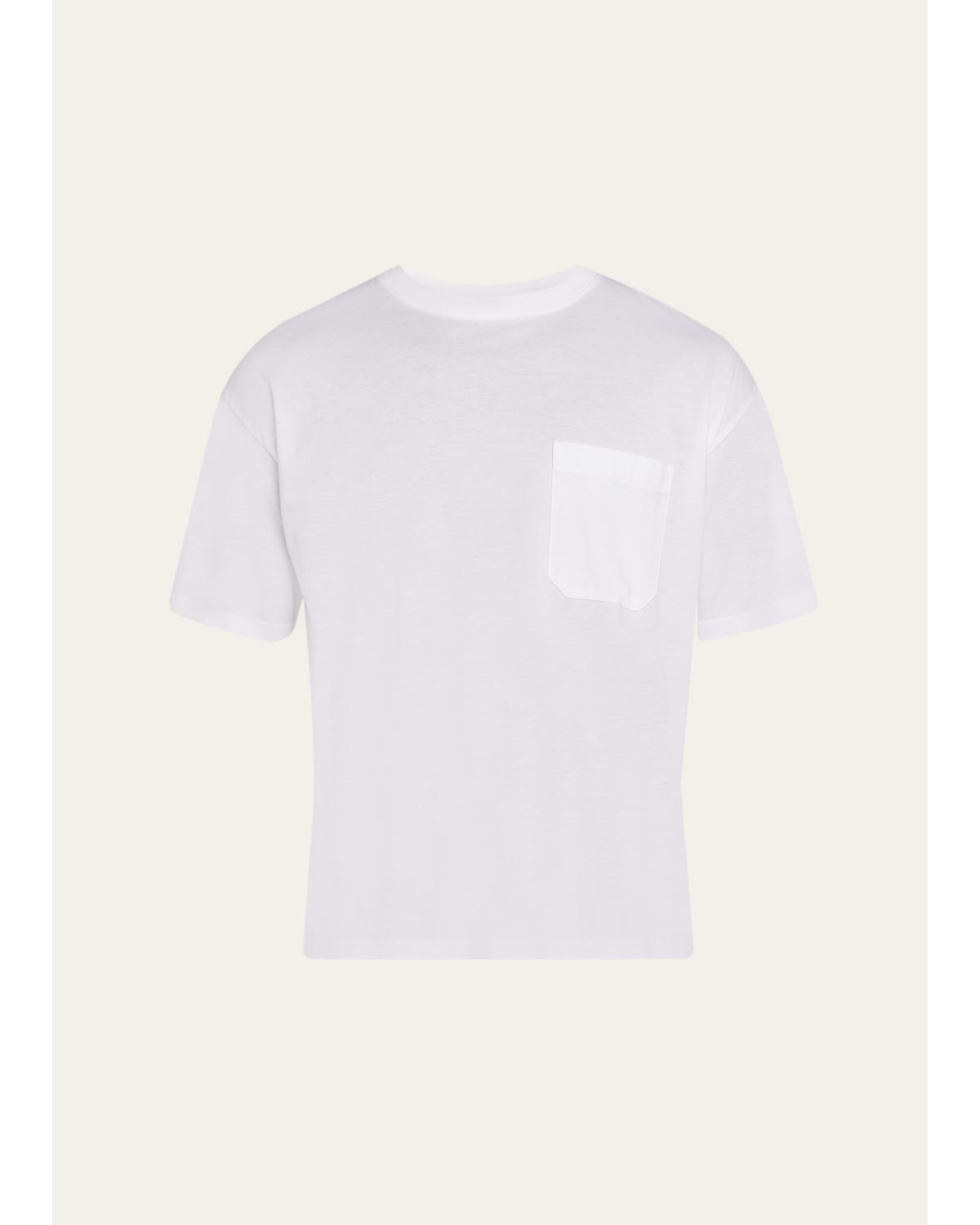 Men'S Cotton Relaxed Pocket T-Shirt