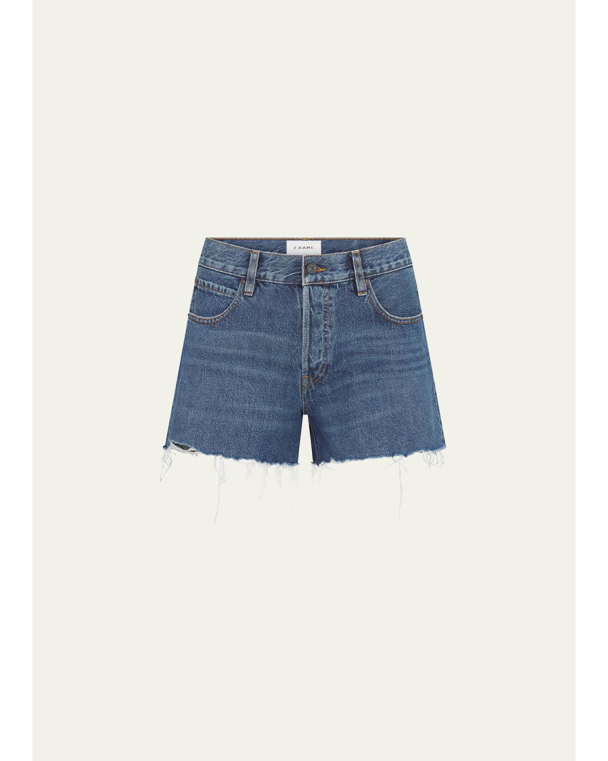 The Long Hand Denim Shorts