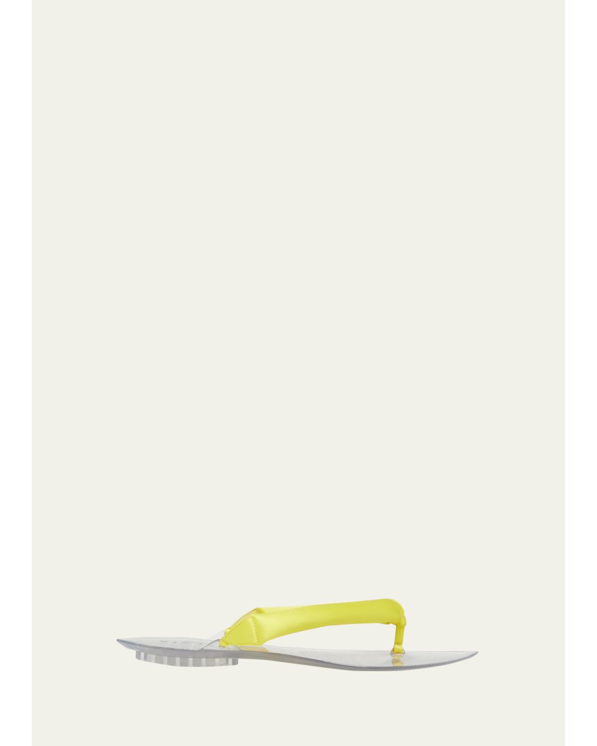 Invisible Padded Thong Flat Sandals