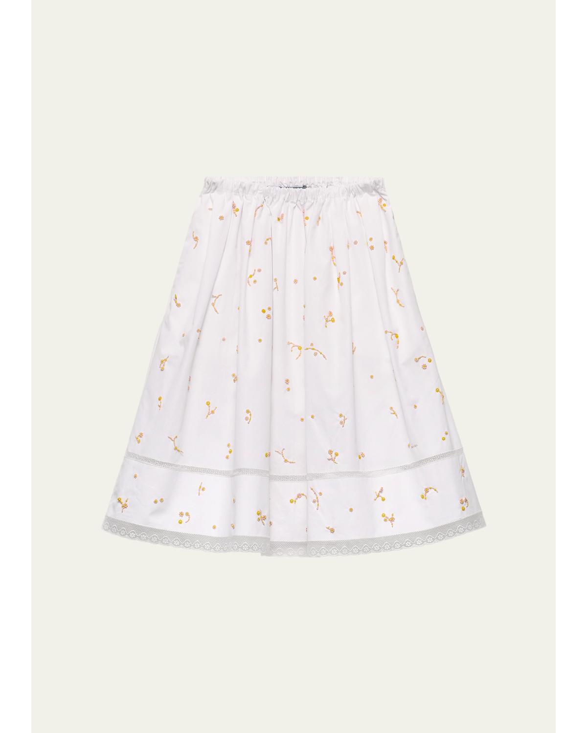 Cotton Poplin Skirt
