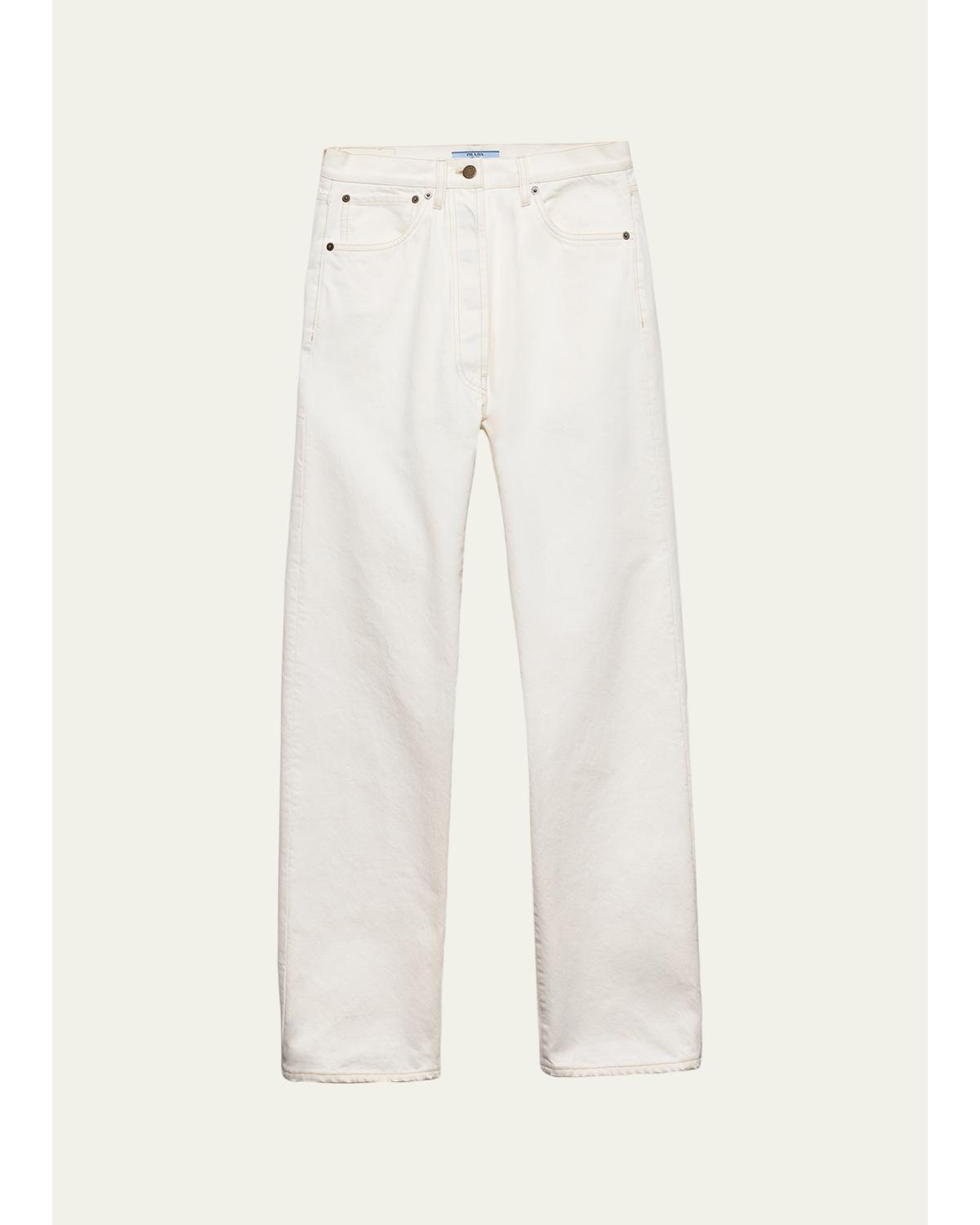 Old Denim Five-Pocket Jeans