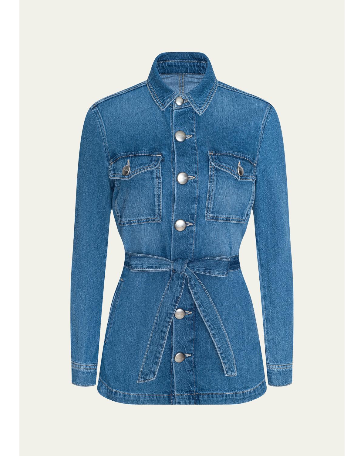 Samaya Denim Safari Jacket