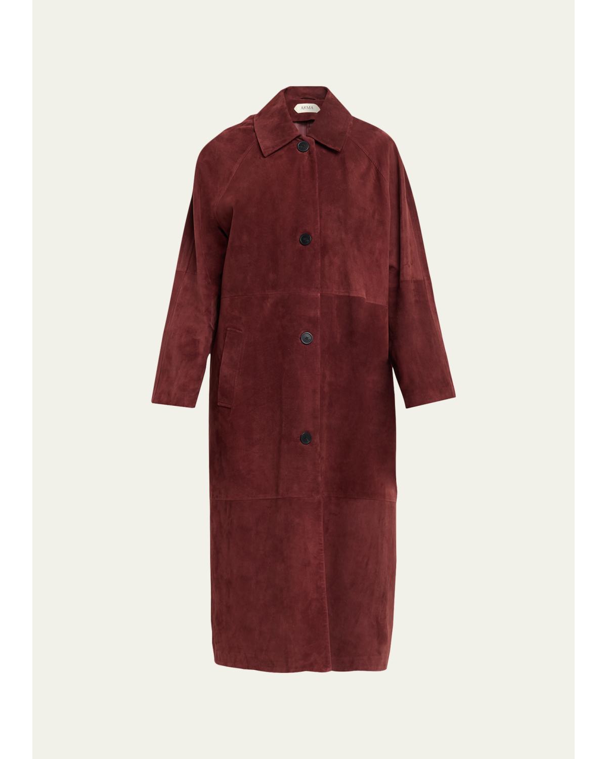 Judy Button-Front Coat