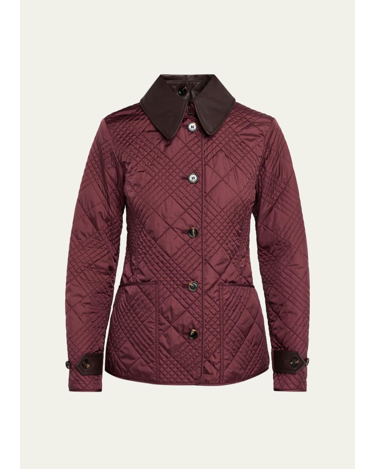 Fernleigh Check Quilted Slim Jacket