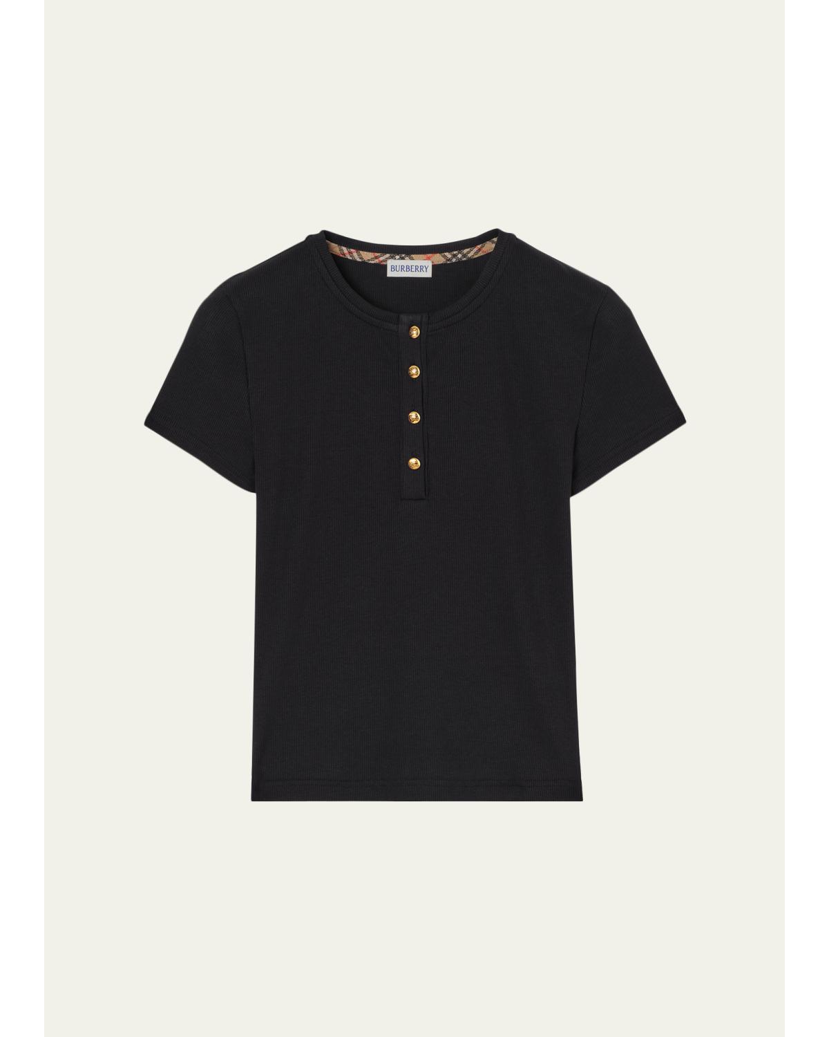 Cotton Rib T-Shirt