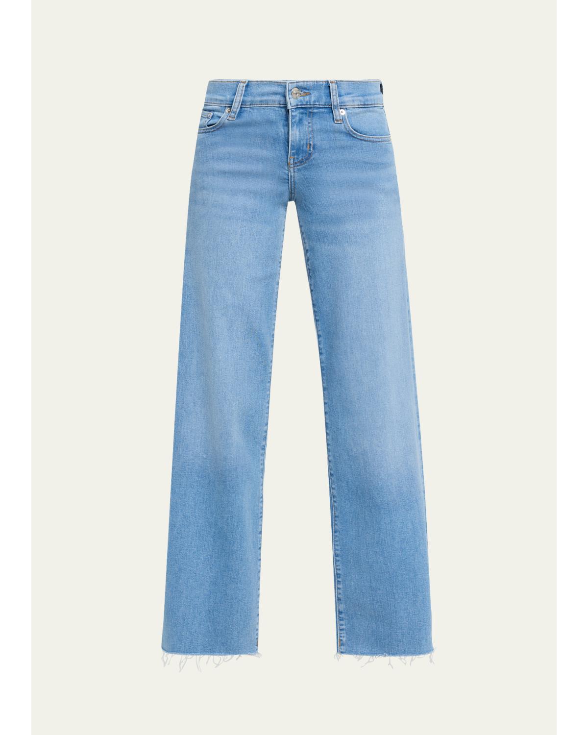 Low-Rise Le Slim Palazzo Jeans