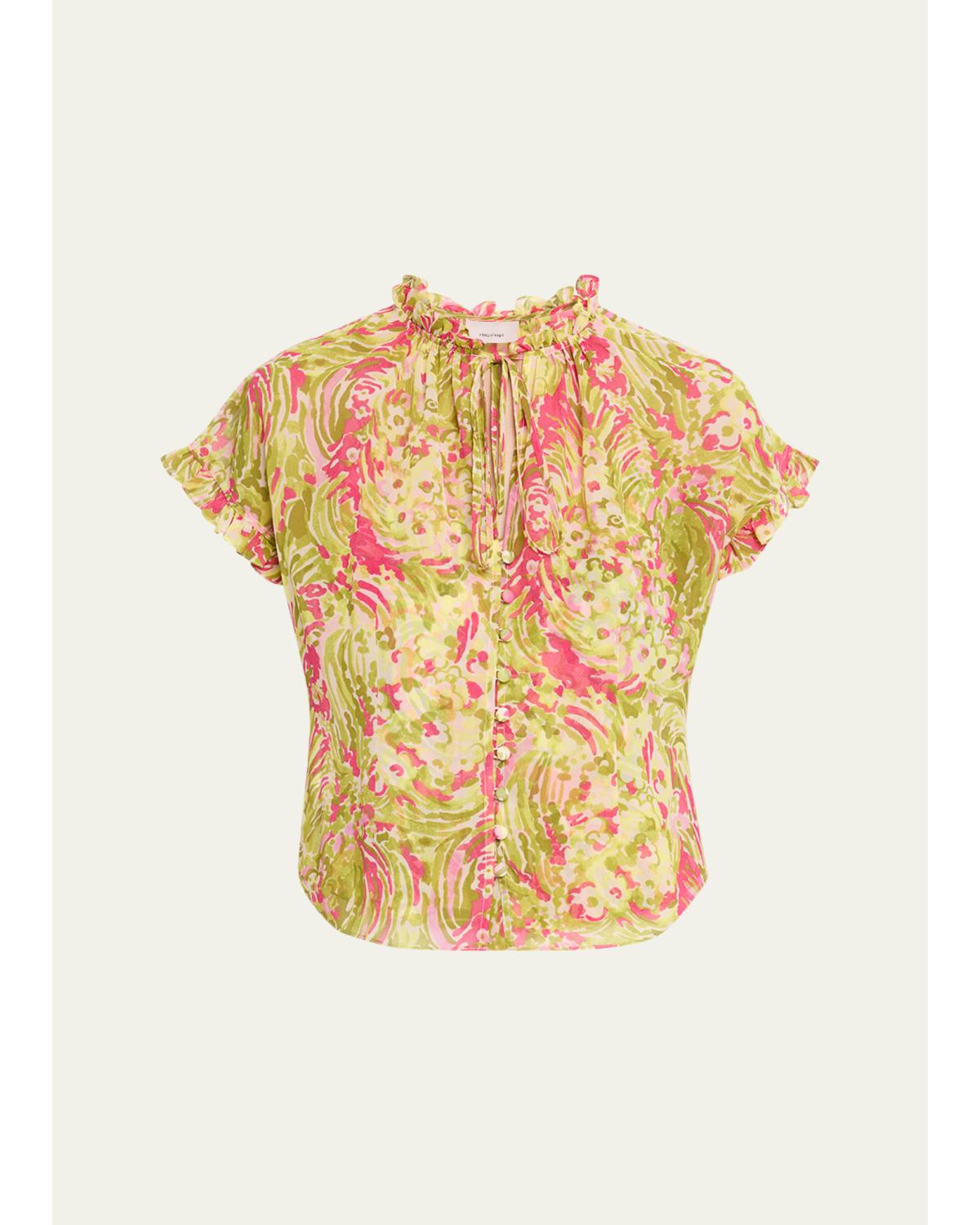 Jeni Daisy Swirl Top
