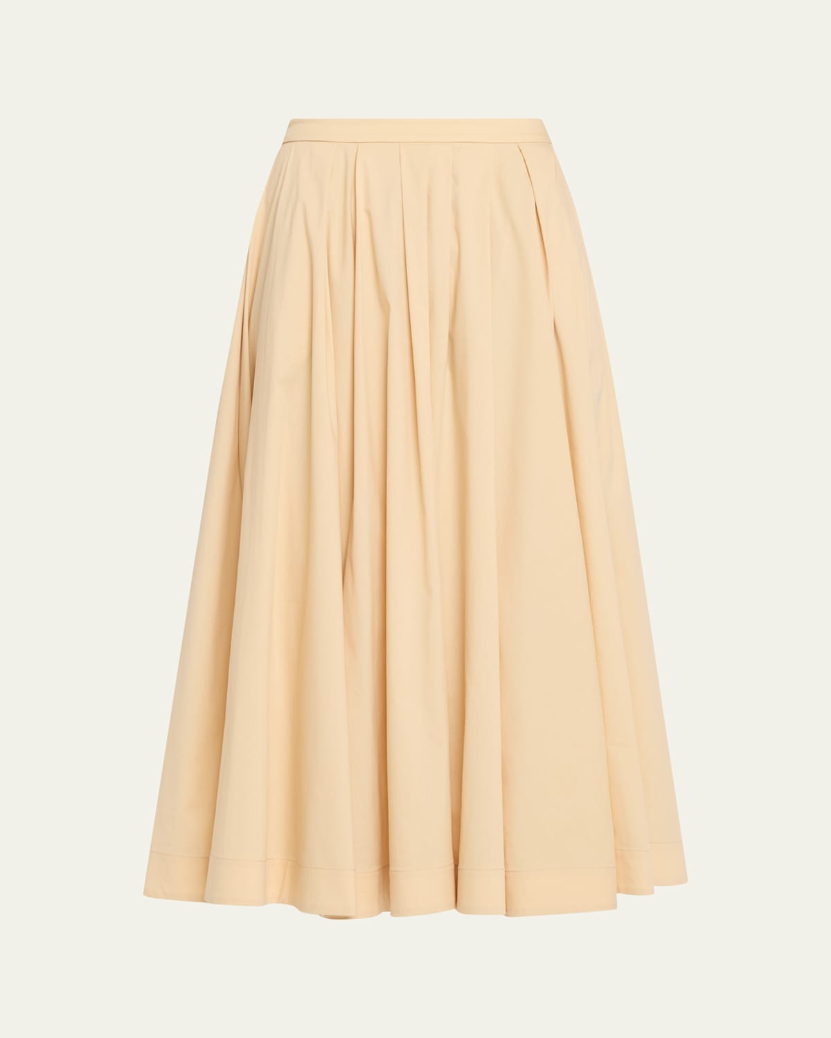 Cinq À Sept Doran Midi Skirt In Yellow