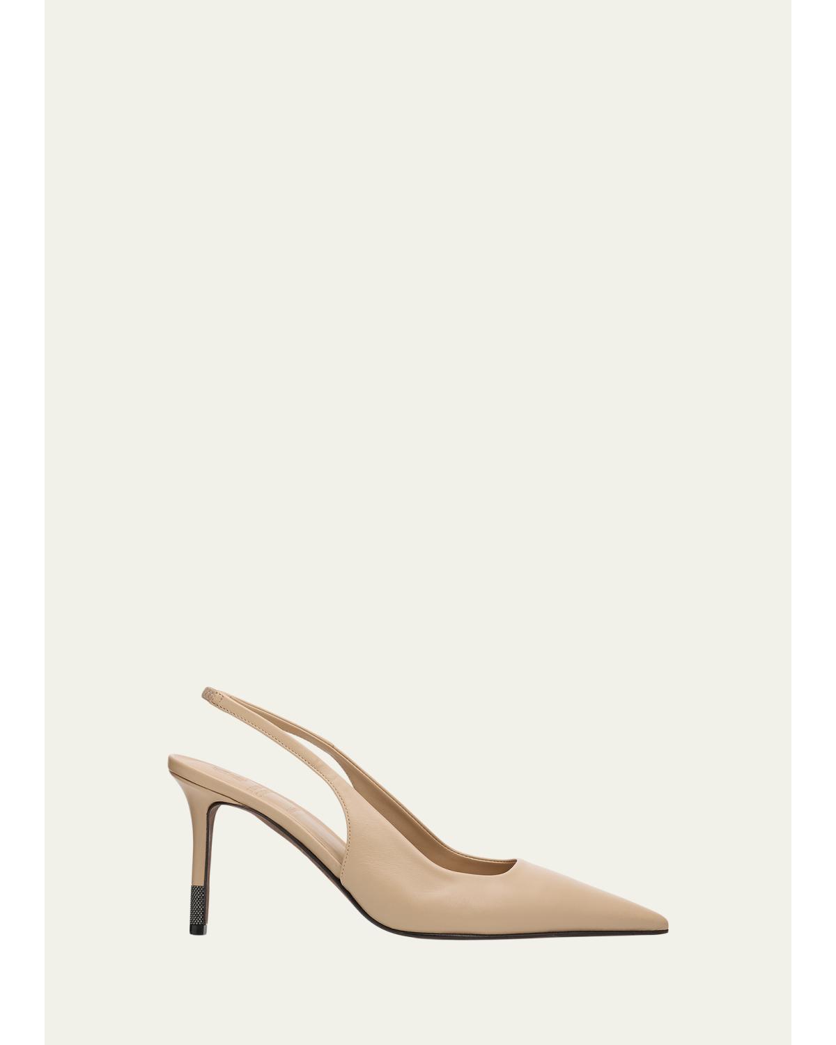 Leather Slingback