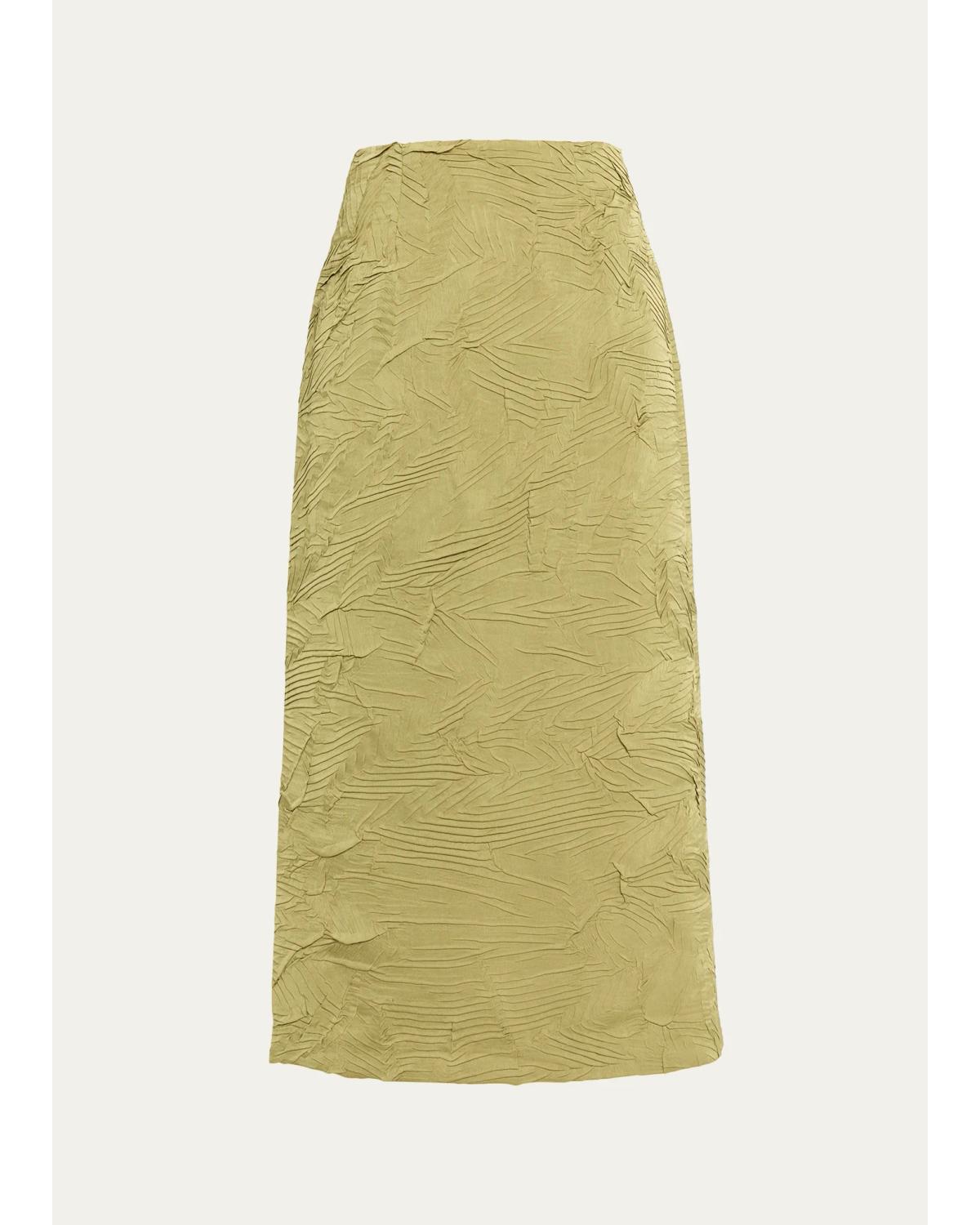 Inez High-Waist Pencil Midi