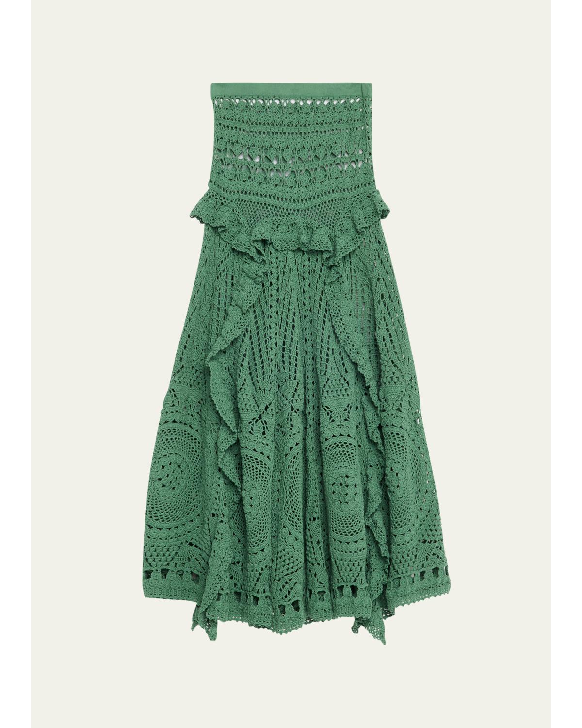 Florette Crochet Maxi Skirt