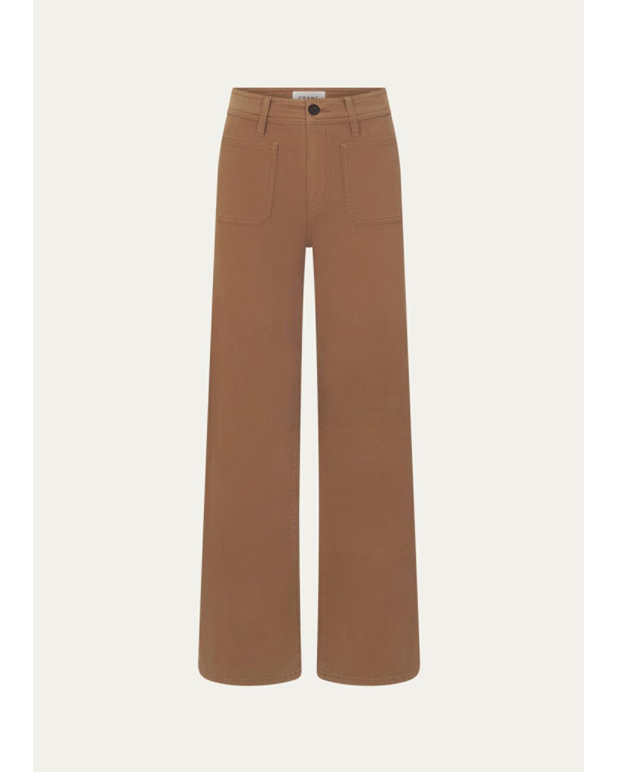 Le Slim Palazzo Modernist Pocket Jeans