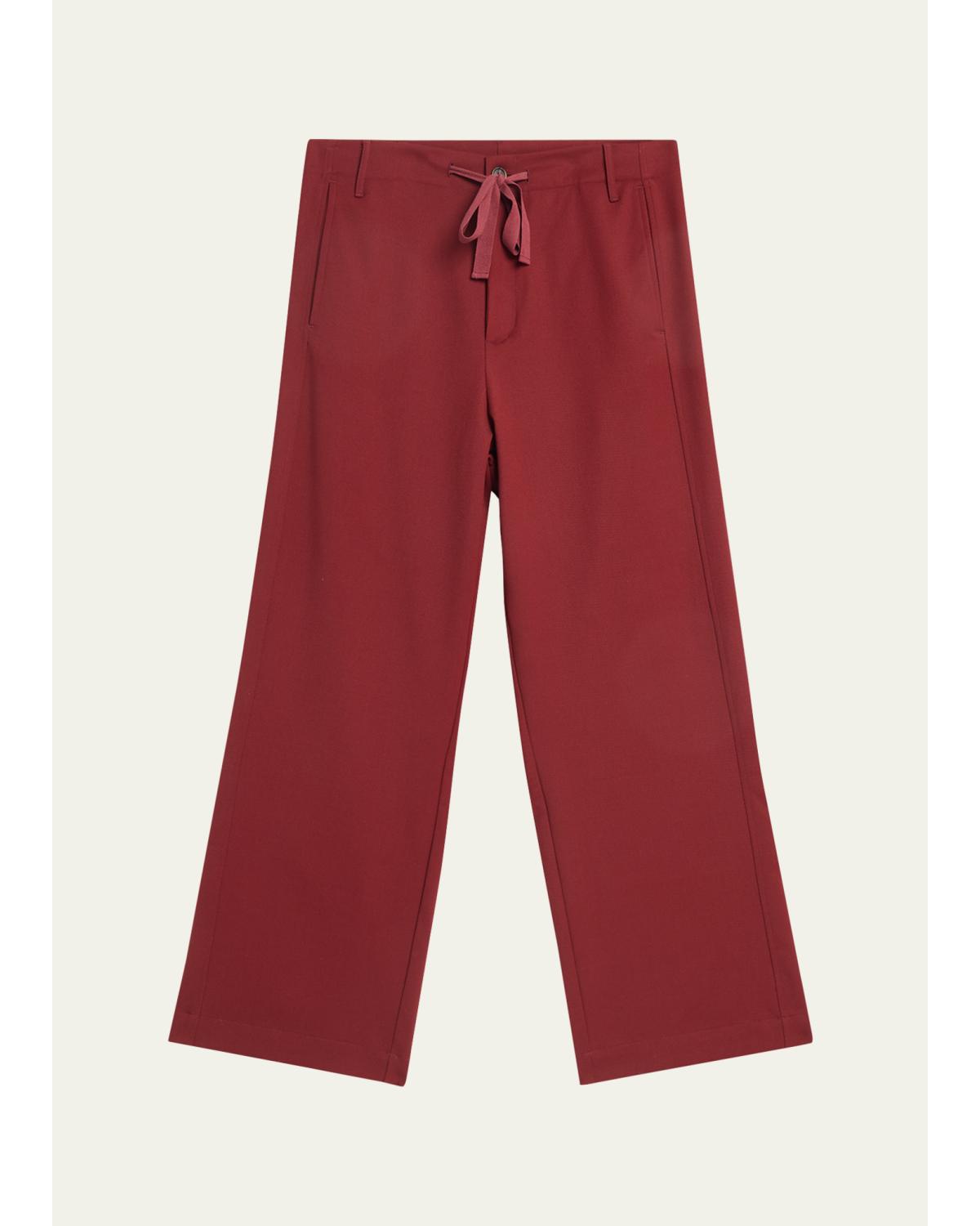 Men'S Wide-Leg Drawstring