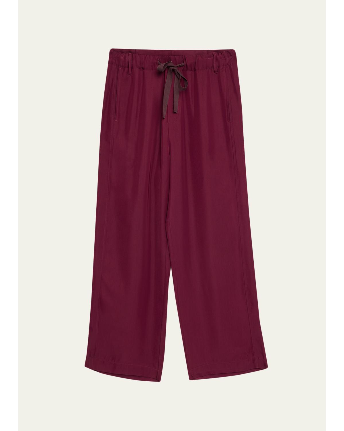 Men'S Wide-Leg Drawstring