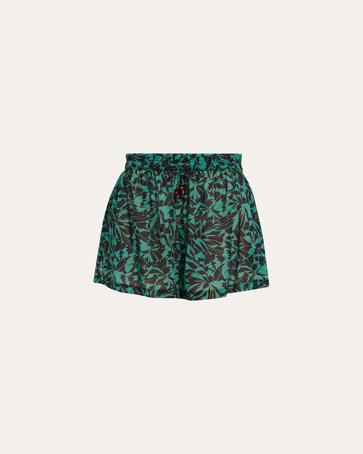 Ulla Johnson Bijou Coverup Shorts In Blue