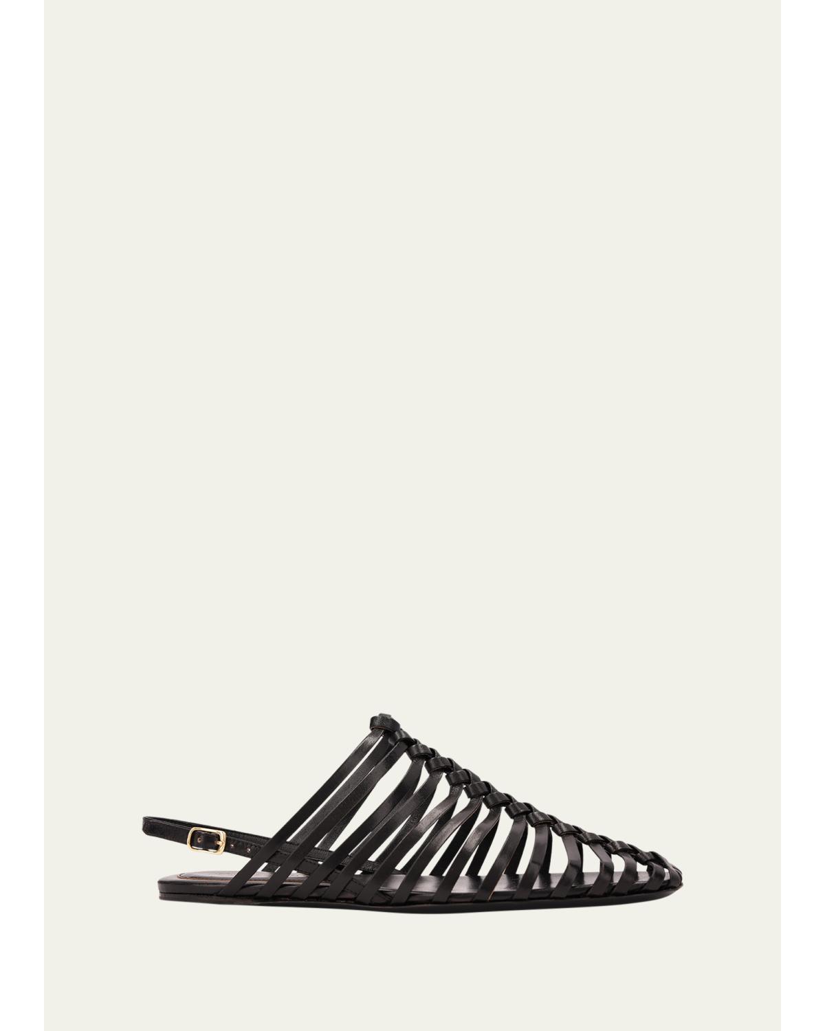 Woven Slingback
