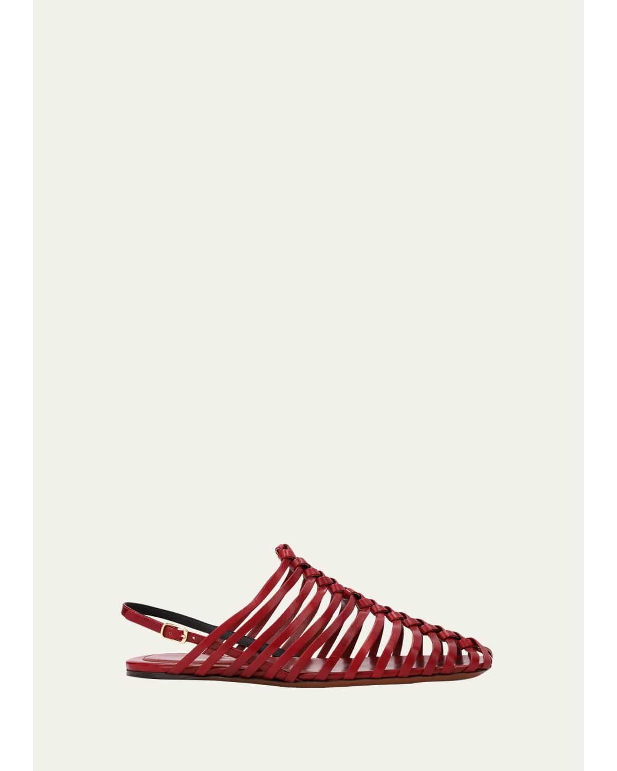 Woven Slingback