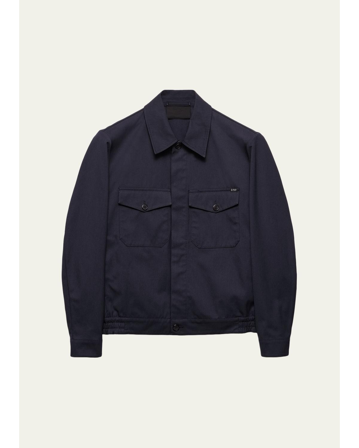 Men'S Technical Twill Shirt Jacket
