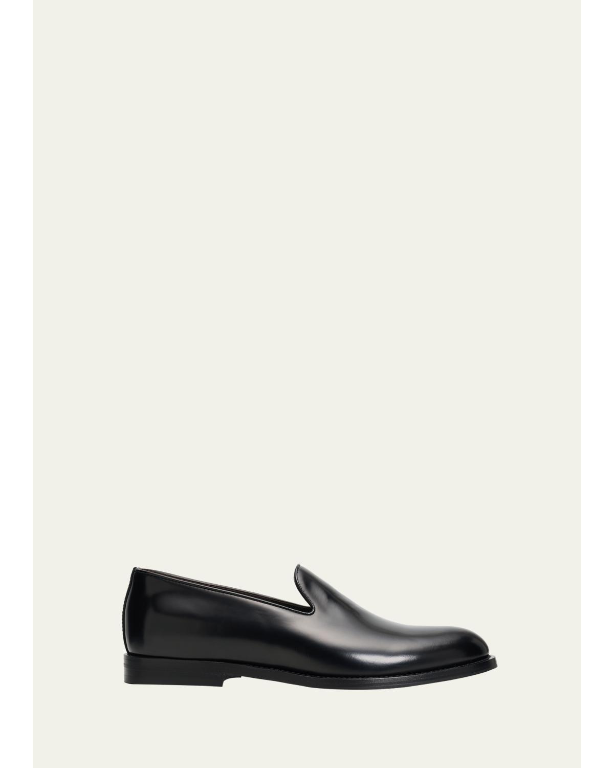 Men'S Leather Venetian Loafers