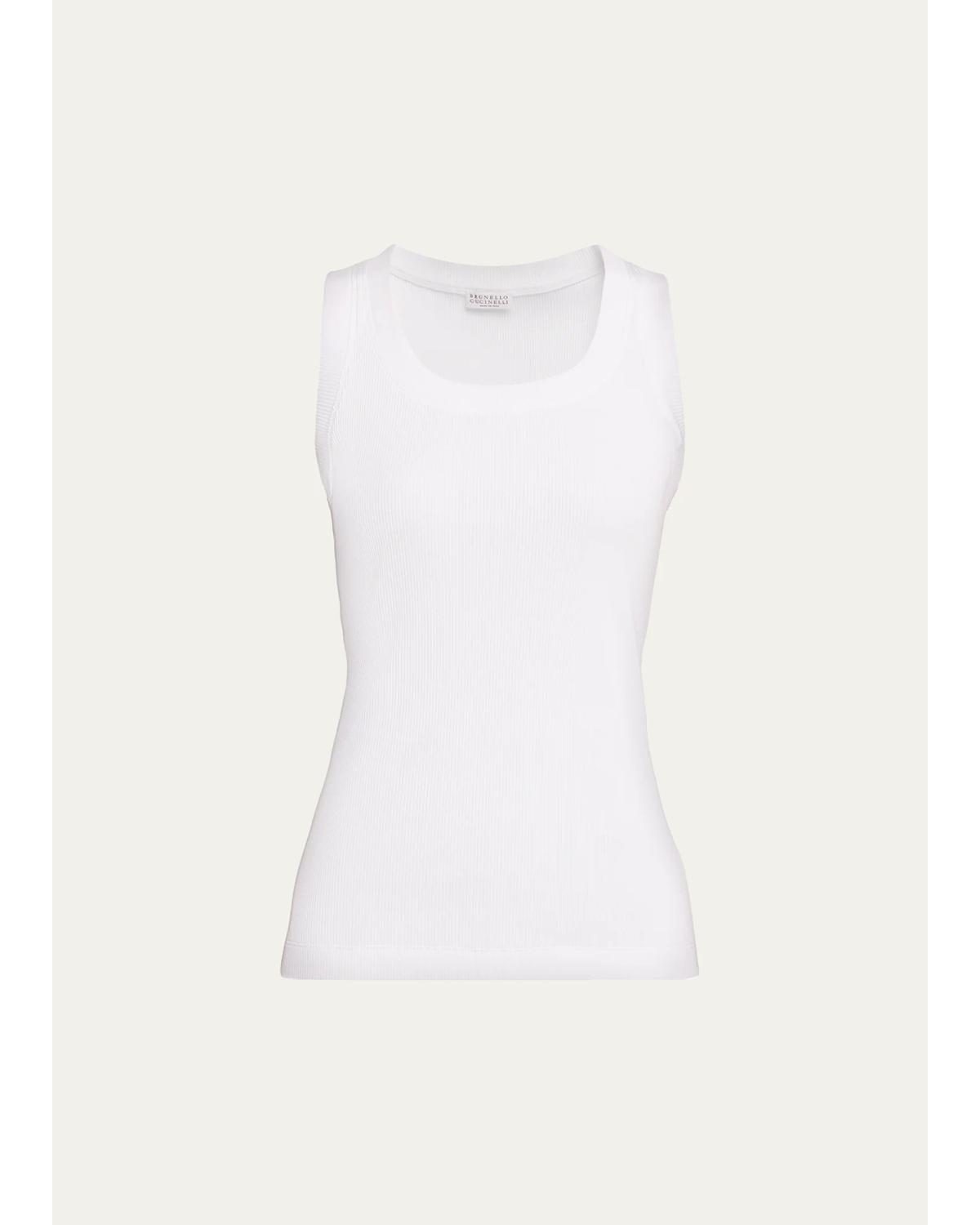 Sparkle Rib Knit Tank Top