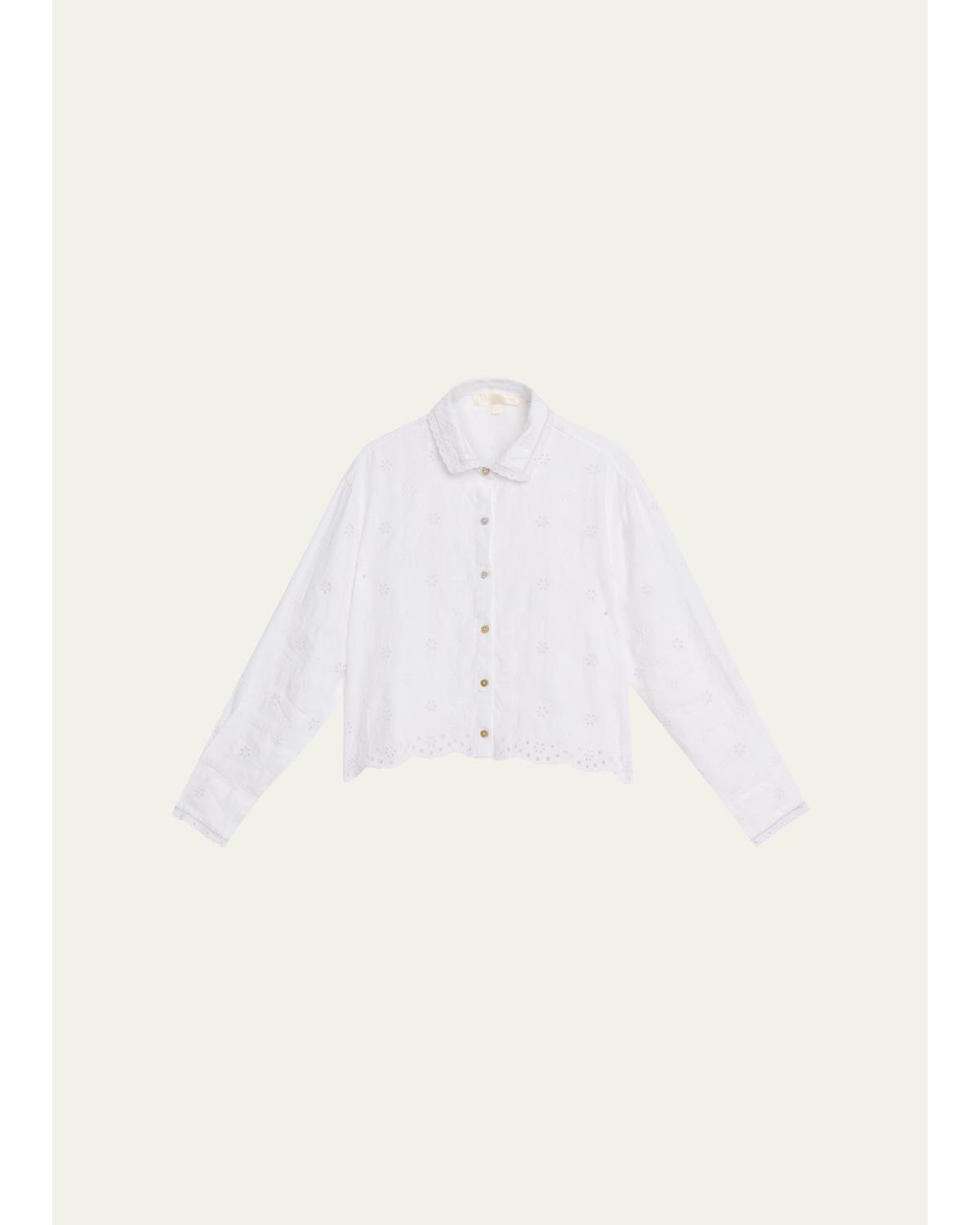 Delano Eyelet Top