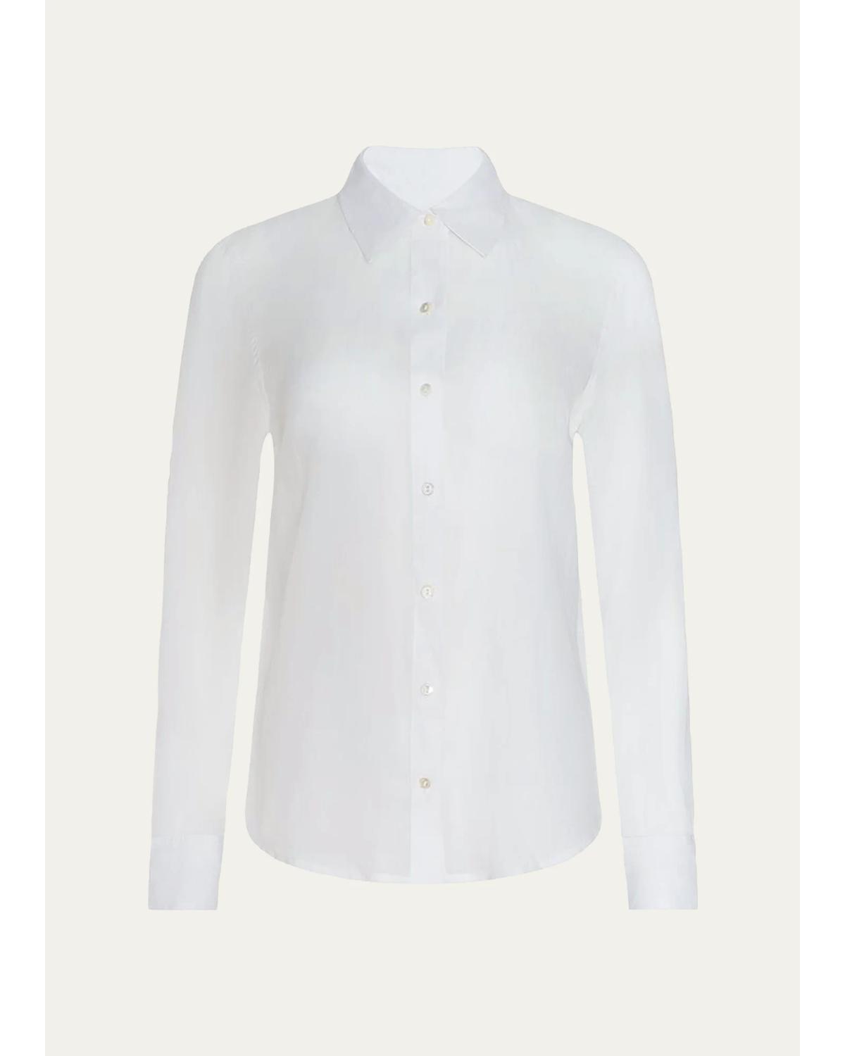 Ellery Sheer Ramie Blouse