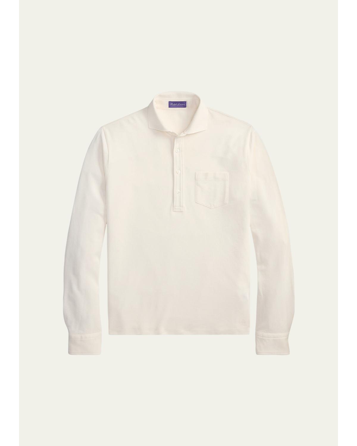 Men'S Washed Piqué Polo Shirt