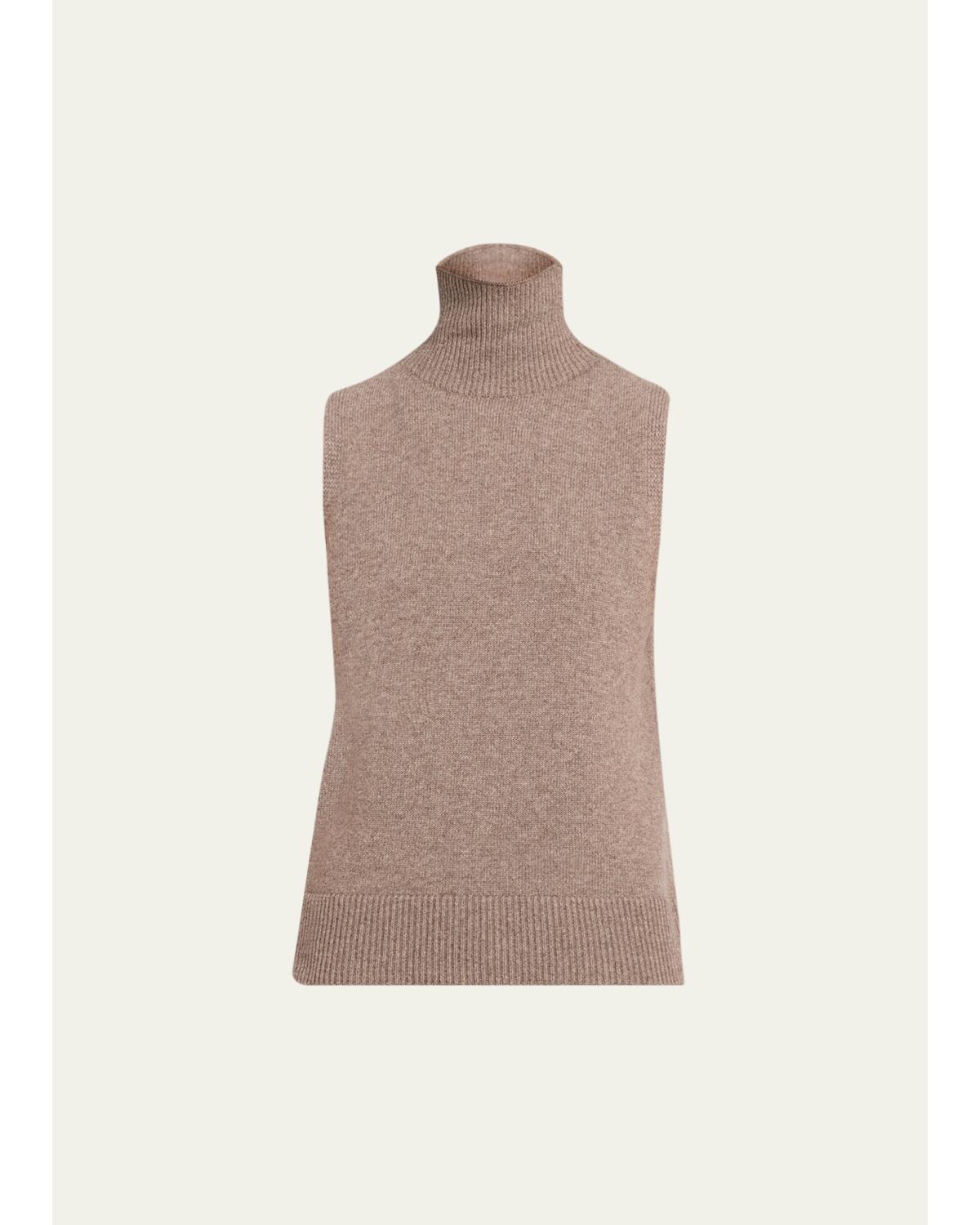 Bruno Turtleneck Sleeveless Sweater