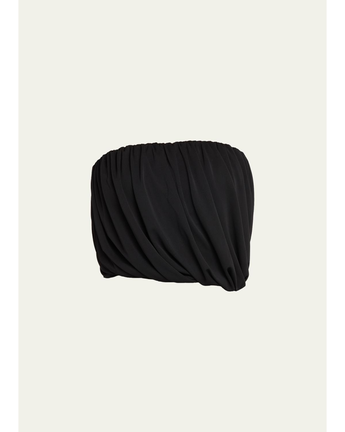 Calden Draped Strapless Top