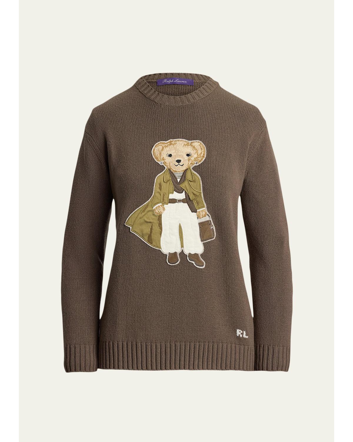 Pre-Fall Polo Bear Cashmere Sweater