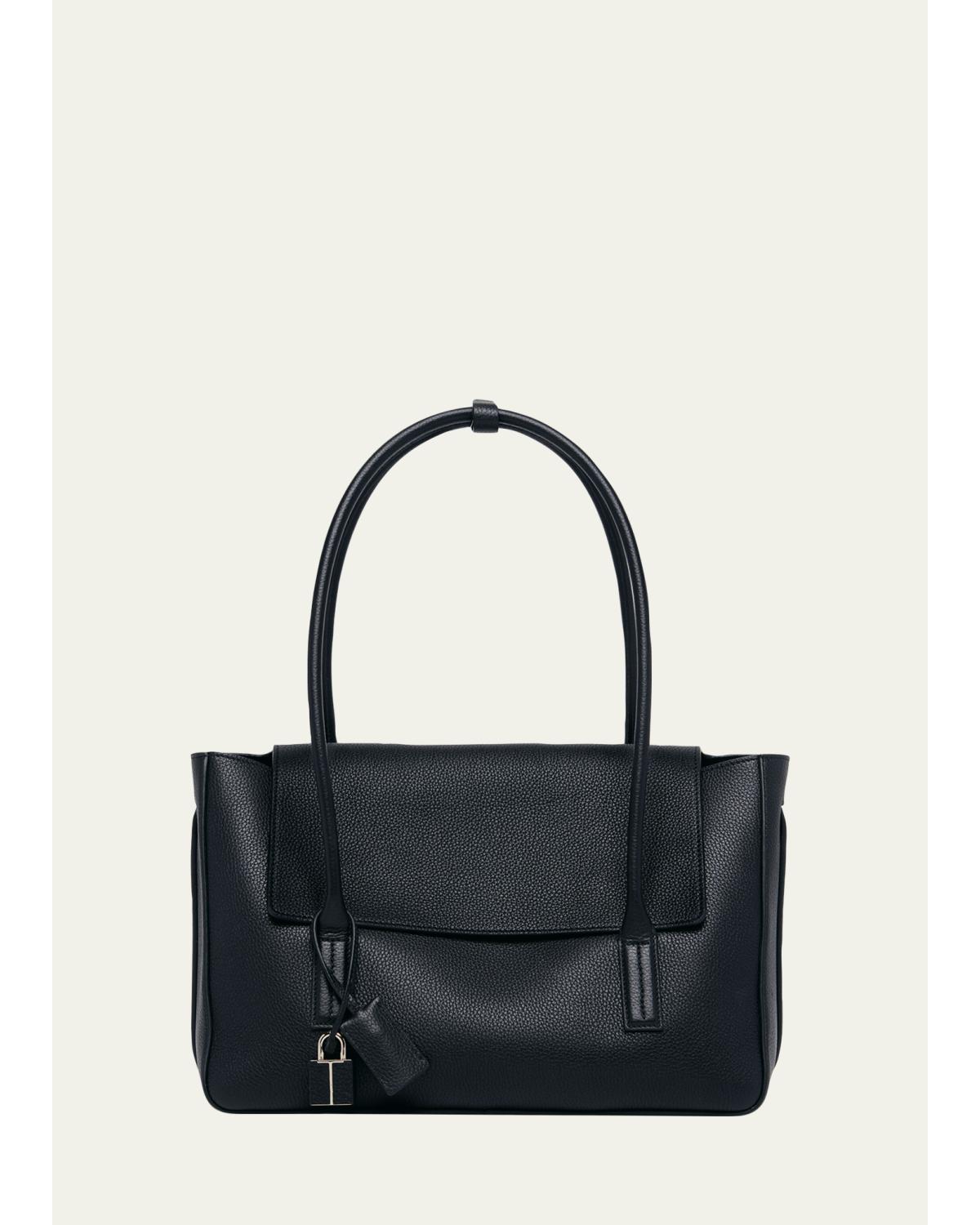 Eclipse Medium Leather Shoulder Bag