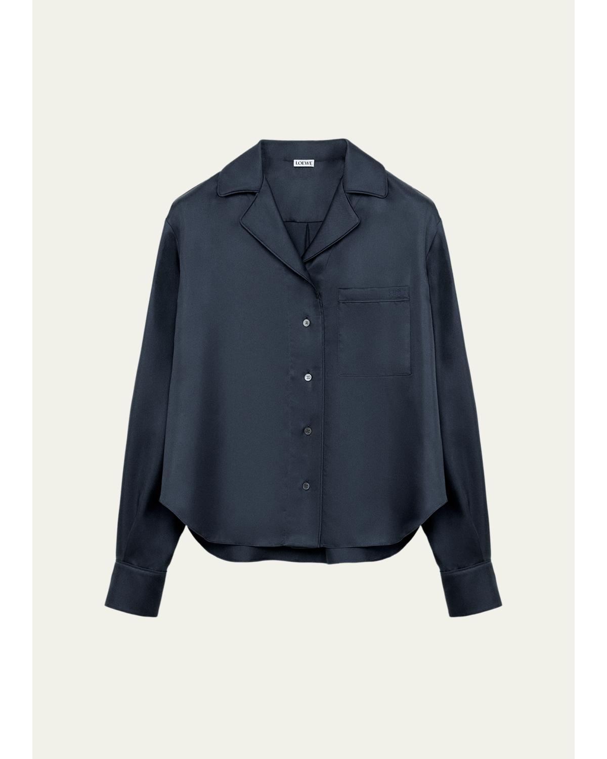 Twill Pajama Shirt