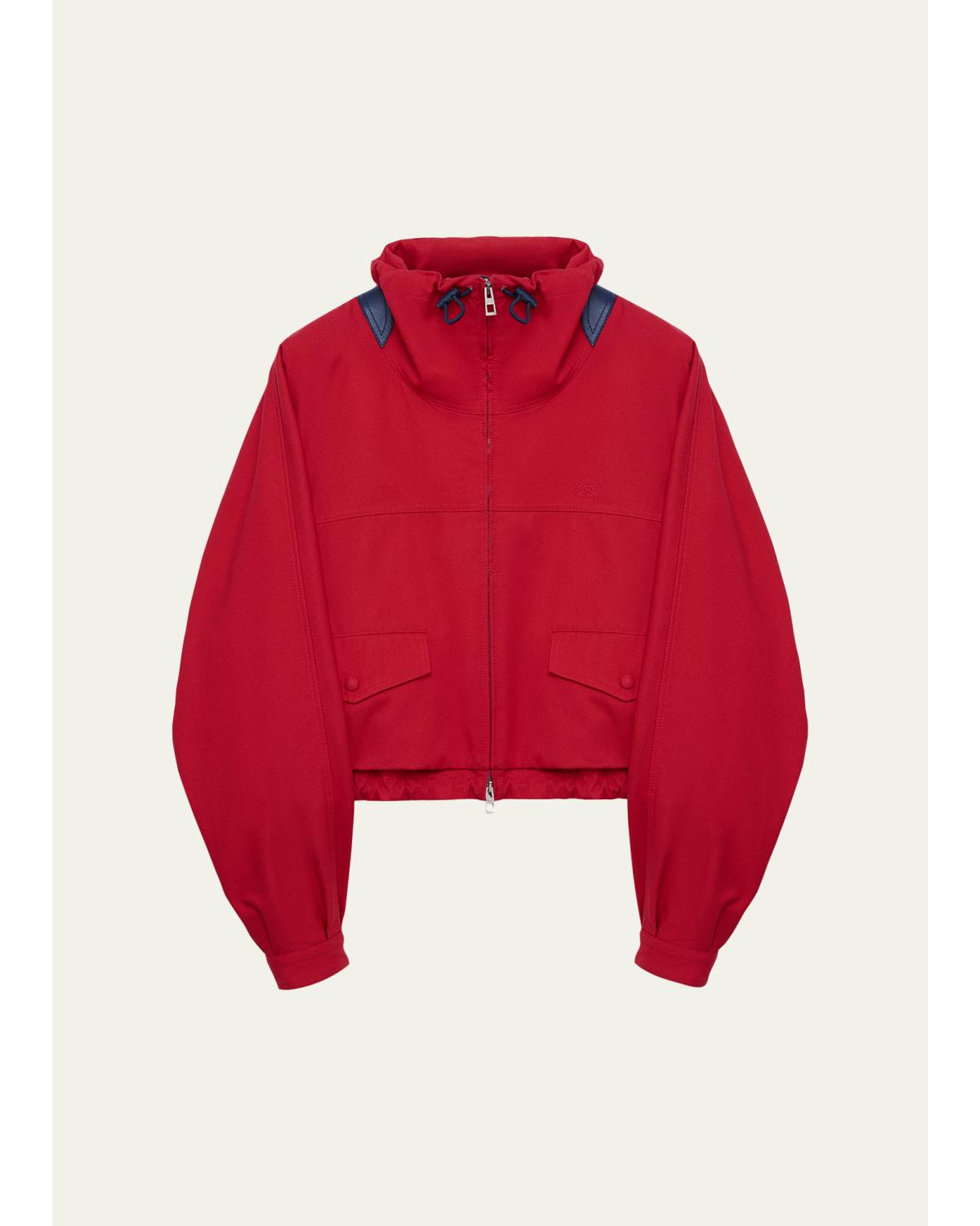 Lightweight Cropped Technical Jacket