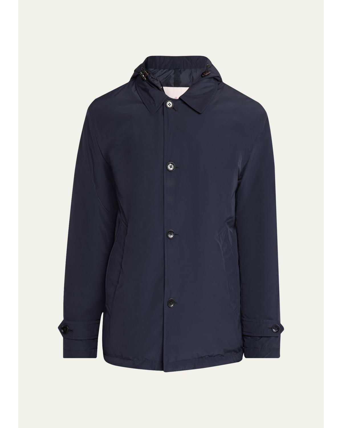 Men'S Evrine Hooded Down Parka
