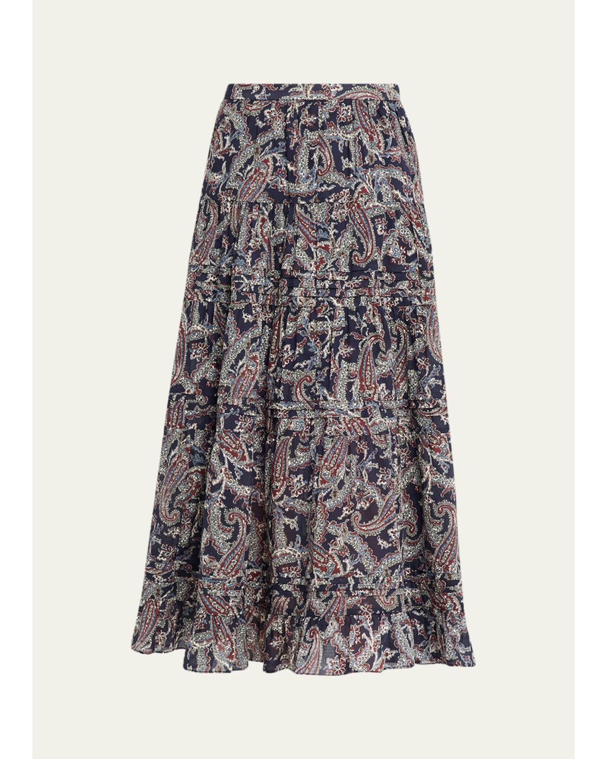 Heatheralyn Paisley Skirt