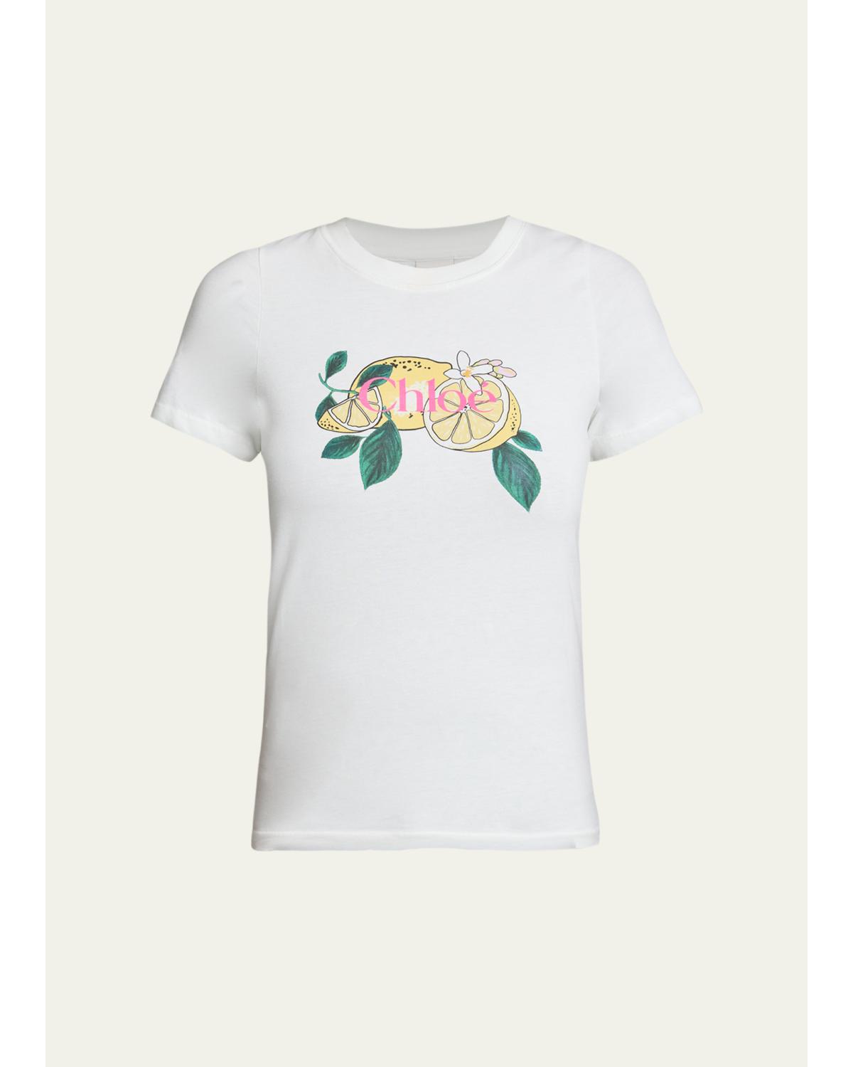 Lemon Print T-Shirt