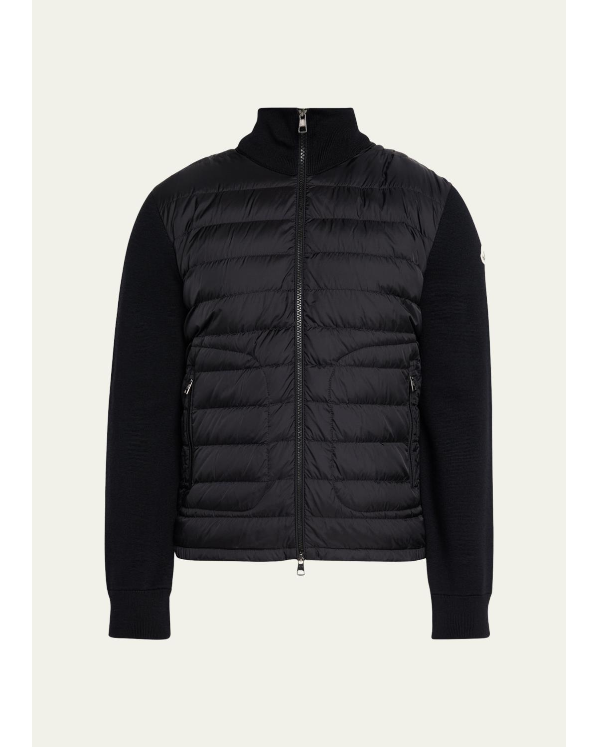 Men'S Mock Turtleneck Jacket