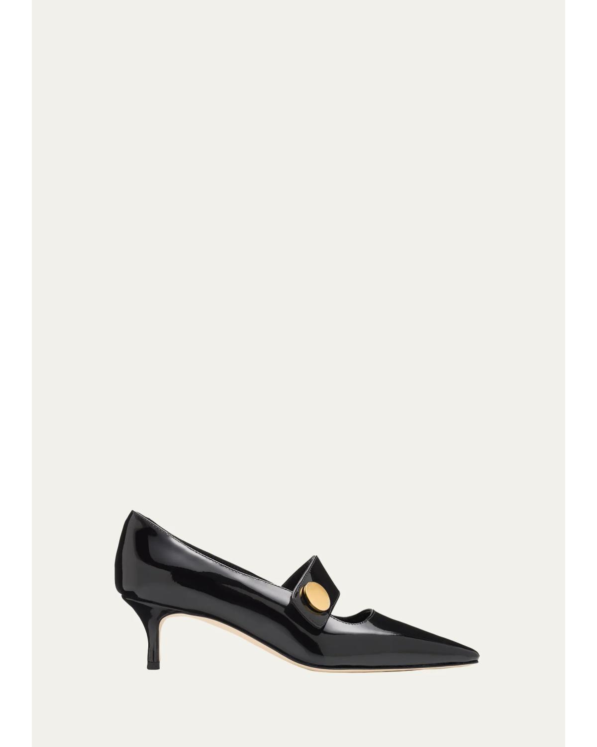50Mm Dorian Patent Leather Mary Jane Pumps