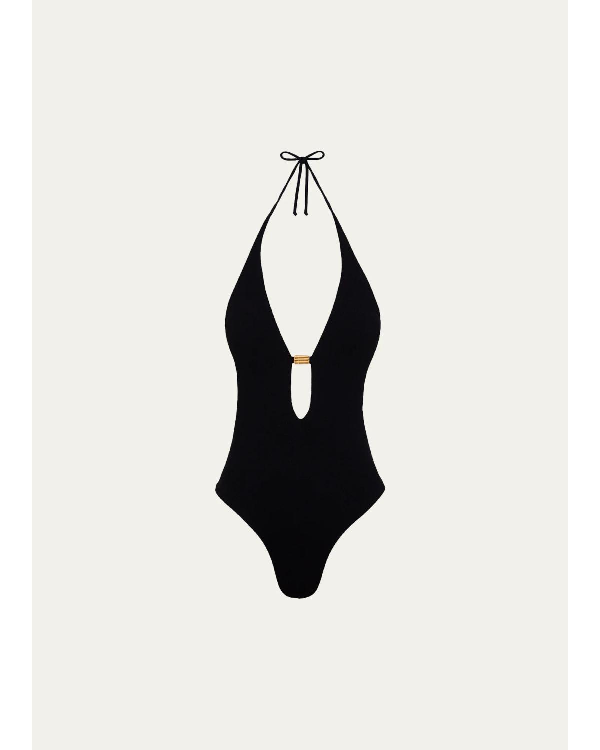 Vix Tammy Sutton One-piece Swimsuit In Black