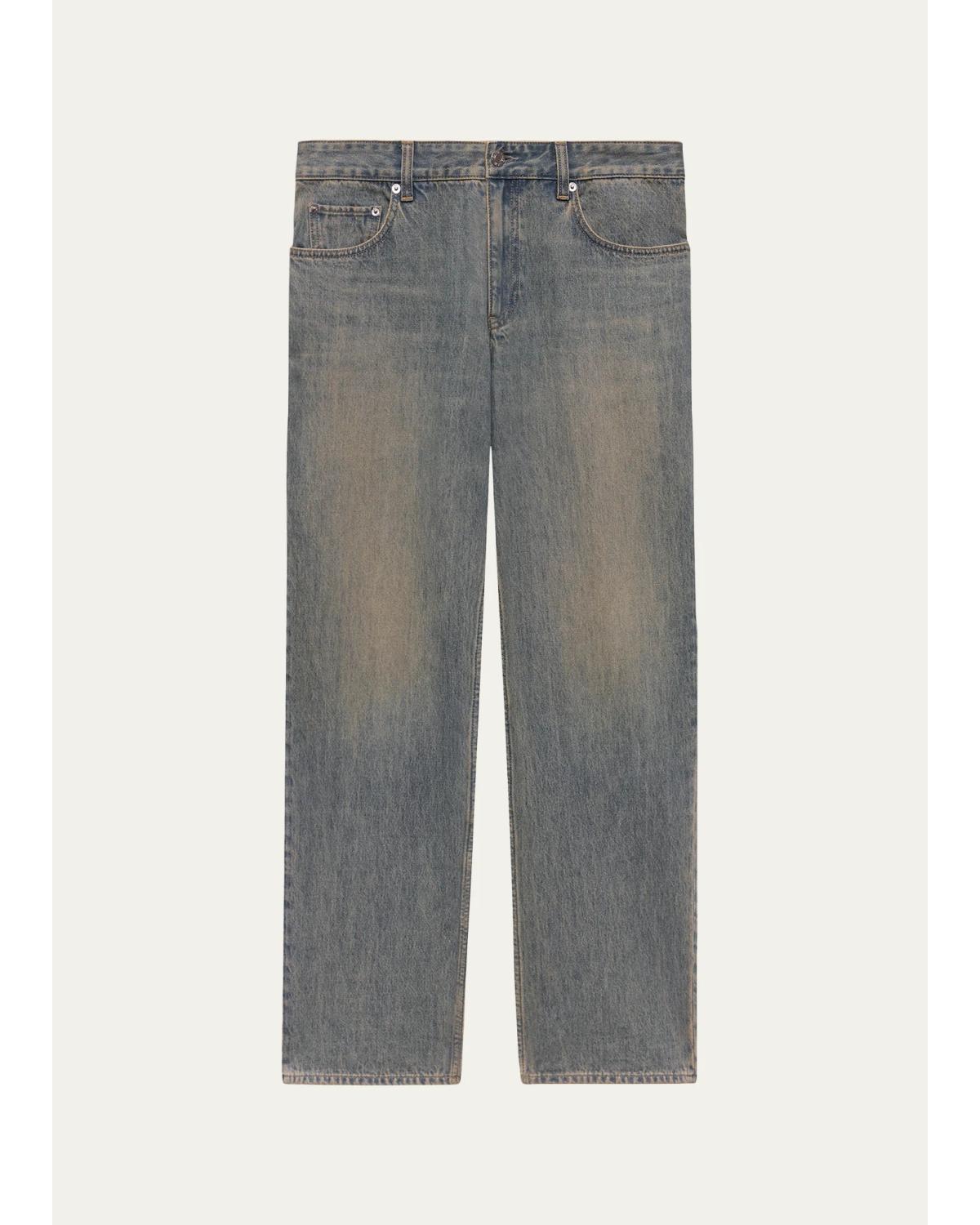 Men'S Vintage Wash Straight-Fit