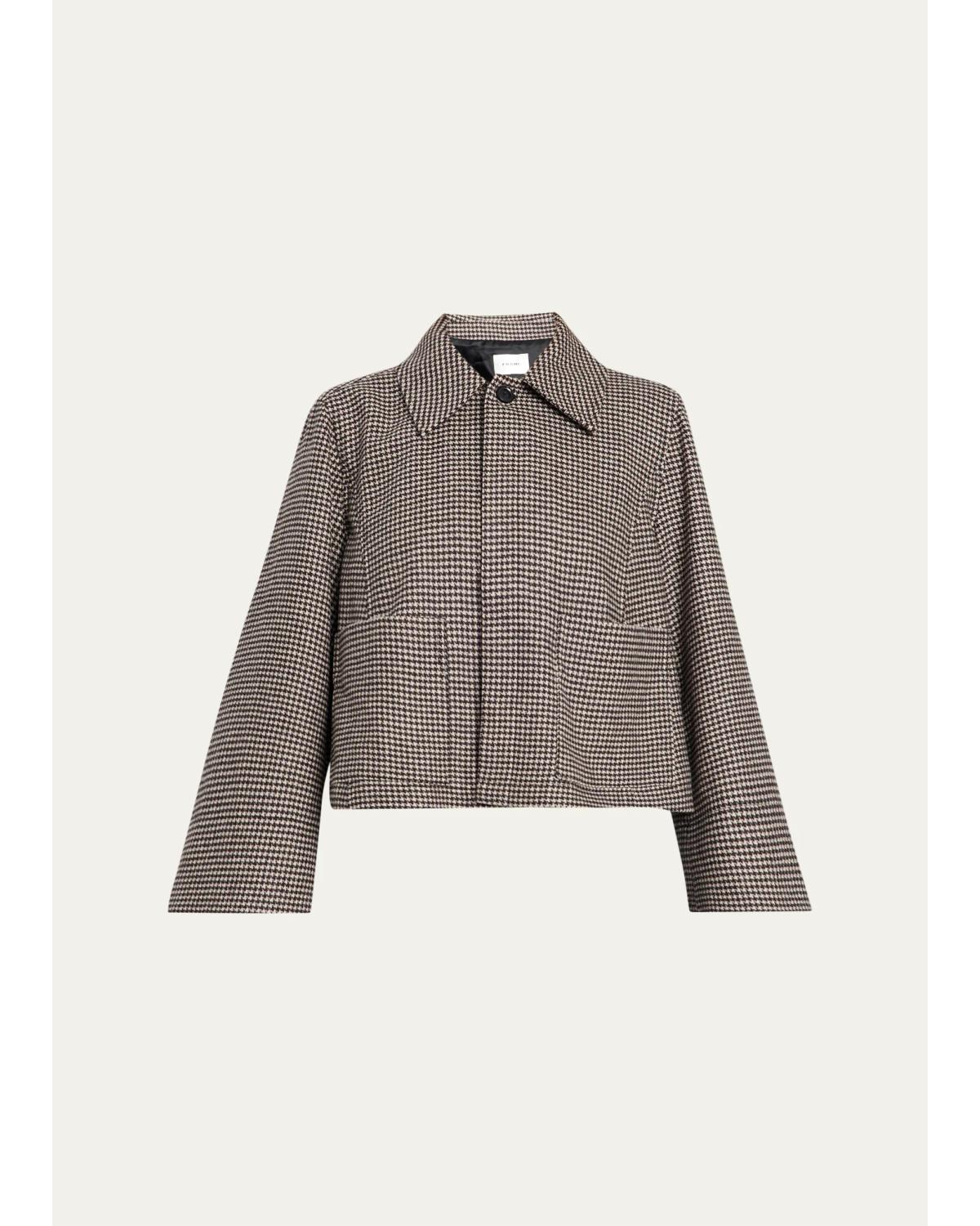 The Wool Mini Swing Jacket